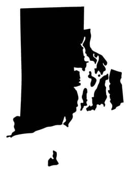 Rhode Island outline